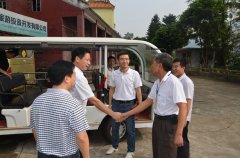 集團公司領導班子調研飛霞景區(qū)工作