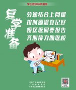 你有一份學(xué)生返校防疫指南，請(qǐng)收好！